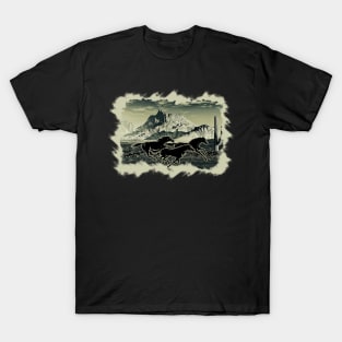 Run With The Horses by Basement Mastermind T-Shirt